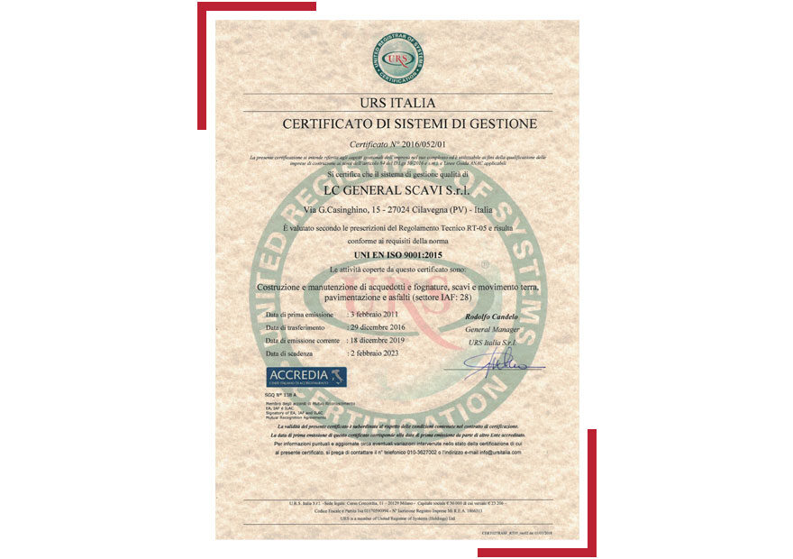 Le Certificazioni