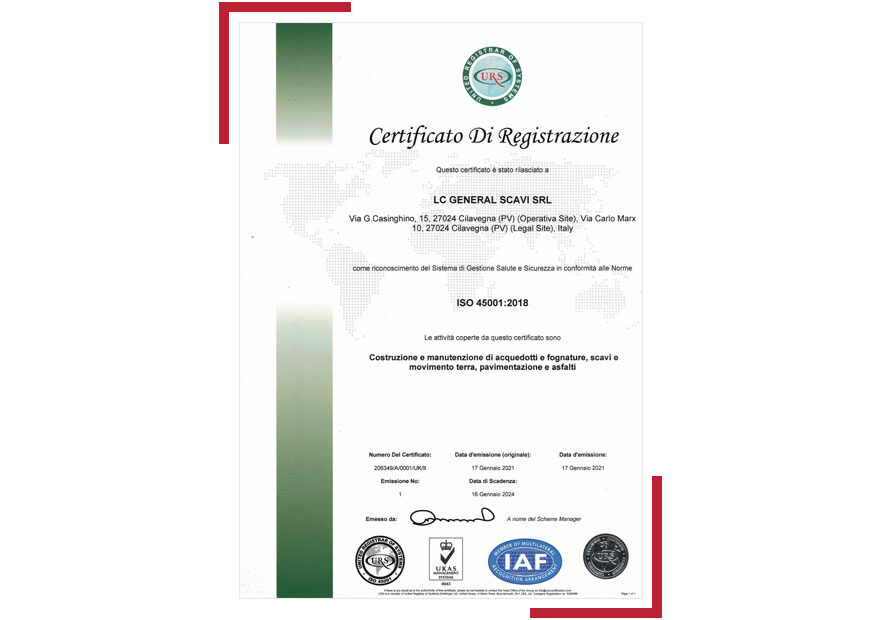 Le Certificazioni